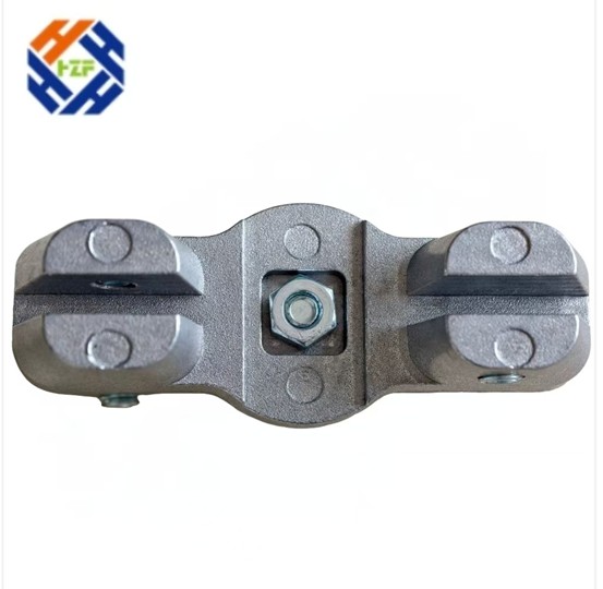 Aluminium Bidirectional Adjustable Pipa Engsel Clamp