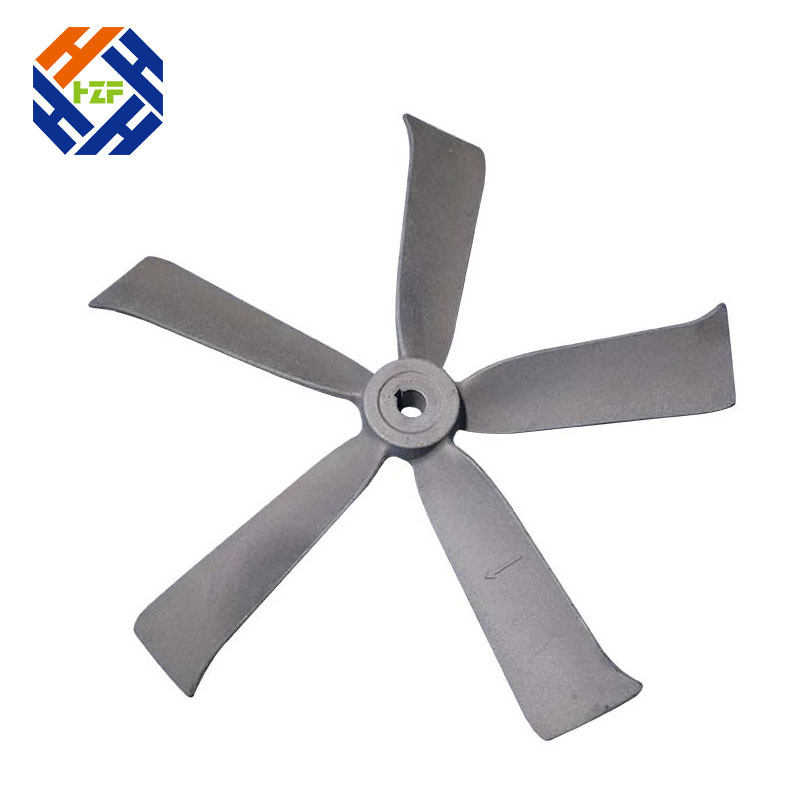 Aluminium Die Casting Investasi Casting Blade Fan